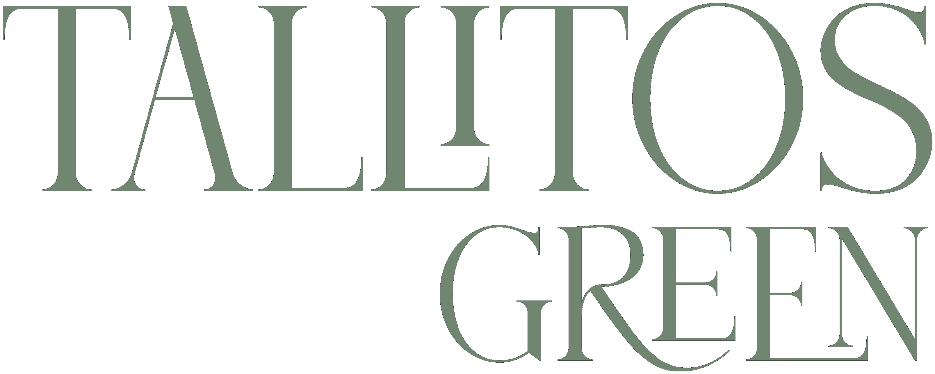 Tallitos Green